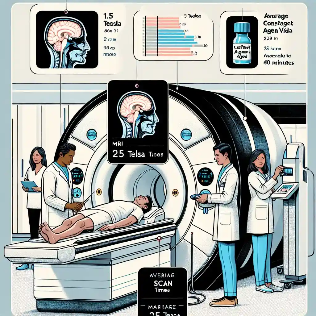 Середній час проведення МРТ голови 